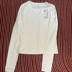 Hollister Classic White Long Sleeve Tee
